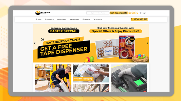 Premium Packaging mockup